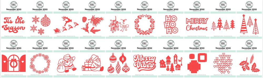 November 2022 Cut Files